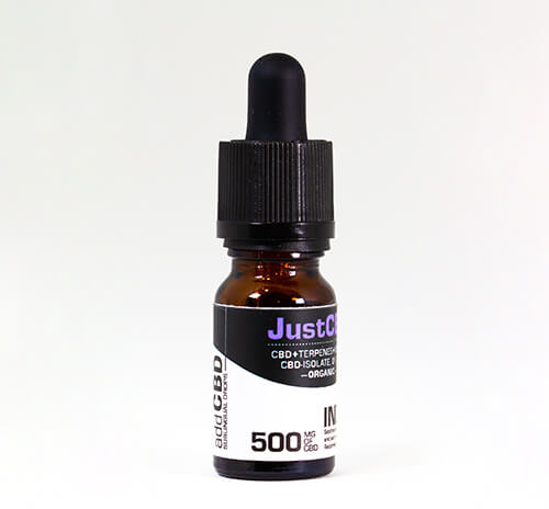 BioRemedies JustCBD isolate oil indica 500mg