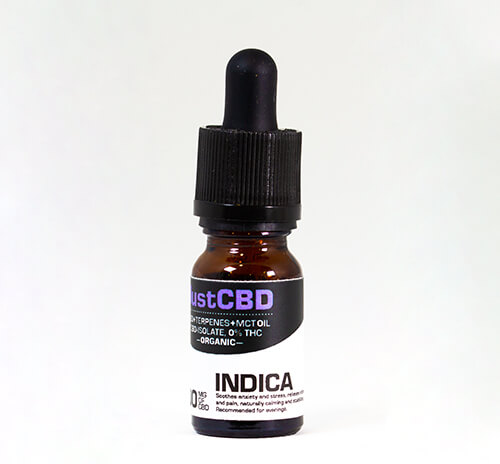 BioRemedies JustCBD isolate oil indica 500mg
