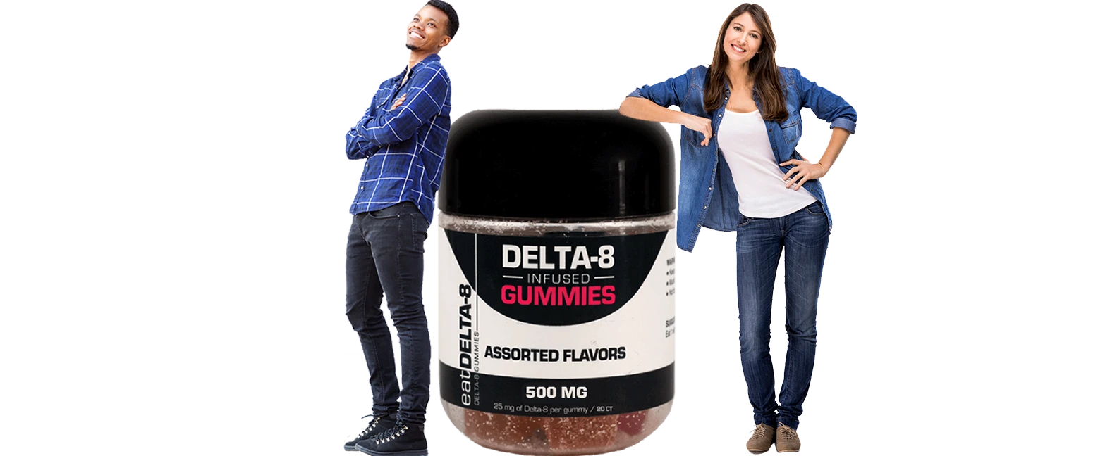 Delta-8 THC Infused Gummies